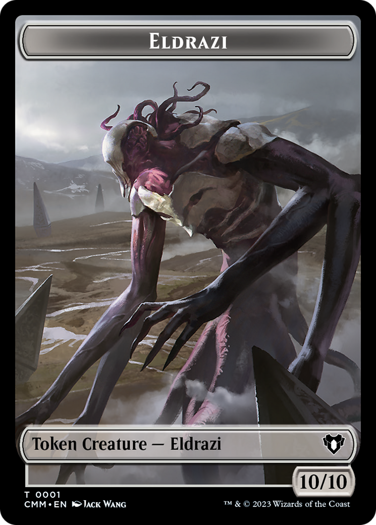 Eldrazi Spawn // Rat Double-Sided Token [Commander Masters Tokens] | Sanctuary Gaming