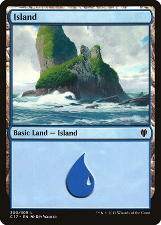 Island (300) [Commander 2017] | Sanctuary Gaming