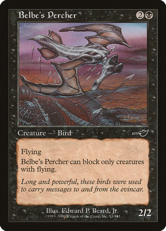 Belbe's Percher [Nemesis] | Sanctuary Gaming