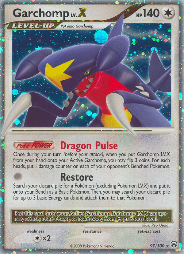 Garchomp LV.X (97/100) [Diamond & Pearl: Majestic Dawn] | Sanctuary Gaming