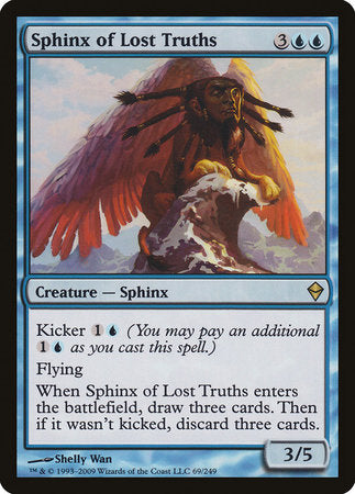 Sphinx of Lost Truths [Zendikar] | Sanctuary Gaming