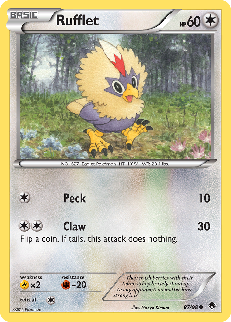 Rufflet (87/98) [Black & White: Emerging Powers] | Sanctuary Gaming