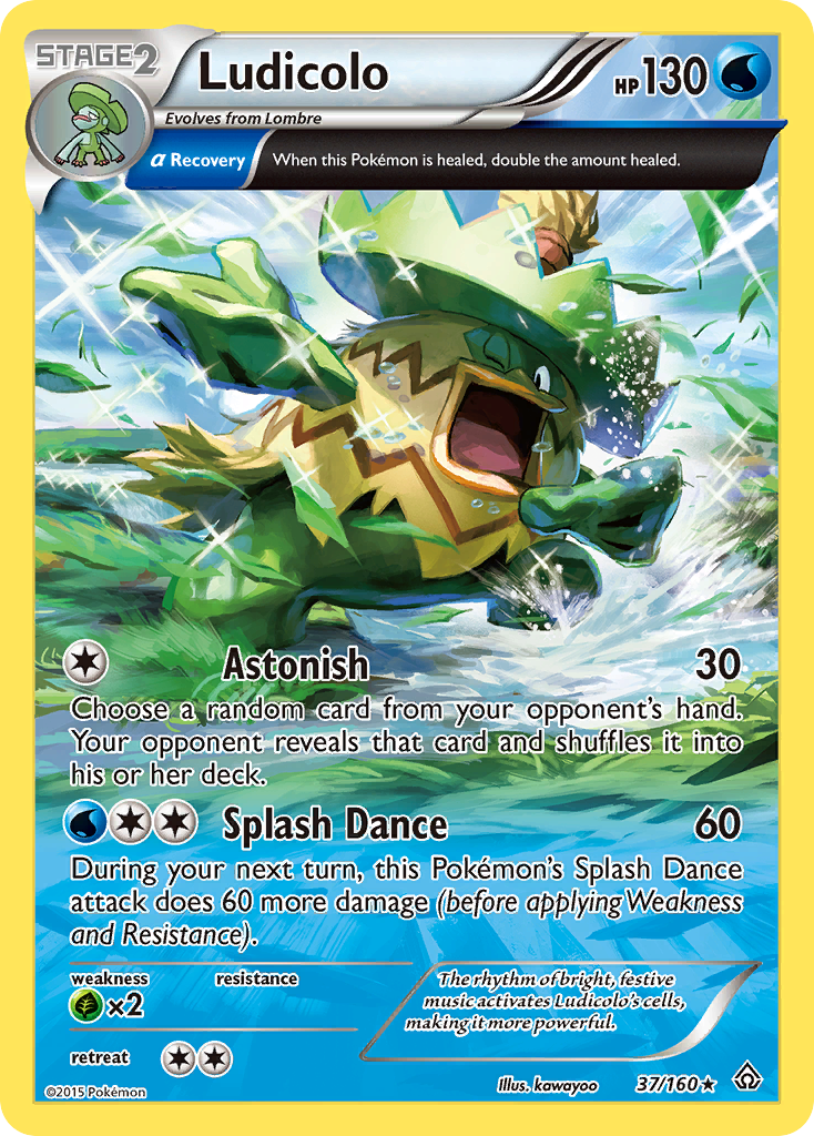 Ludicolo (37/160) [XY: Primal Clash] | Sanctuary Gaming