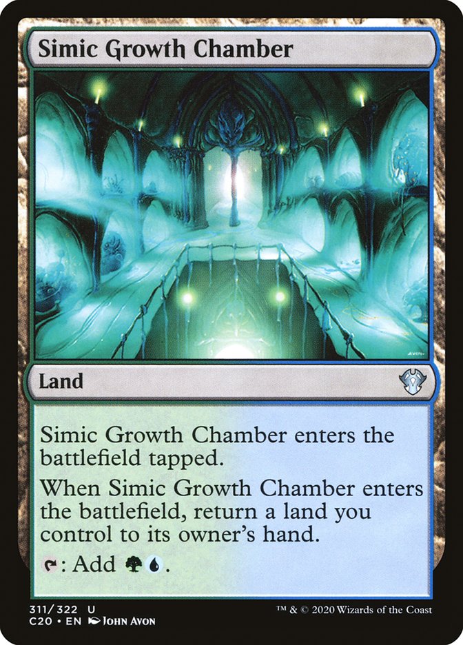 Simic Growth Chamber [Commander 2020] | Sanctuary Gaming