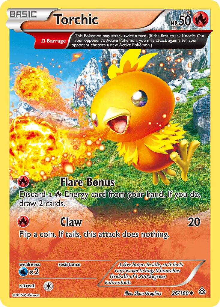 Torchic (26/160) [XY: Primal Clash] | Sanctuary Gaming