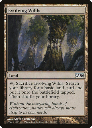 Evolving Wilds [Magic 2013] | Sanctuary Gaming