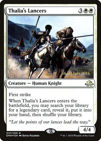 Thalia's Lancers [Eldritch Moon Promos] | Sanctuary Gaming