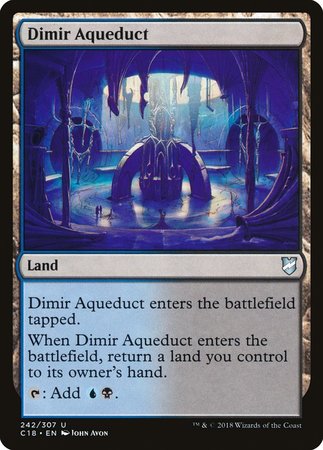 Dimir Aqueduct [Commander 2018] | Sanctuary Gaming