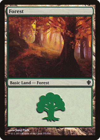 Forest (355) [Commander 2013] | Sanctuary Gaming