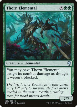 Thorn Elemental [Dominaria] | Sanctuary Gaming