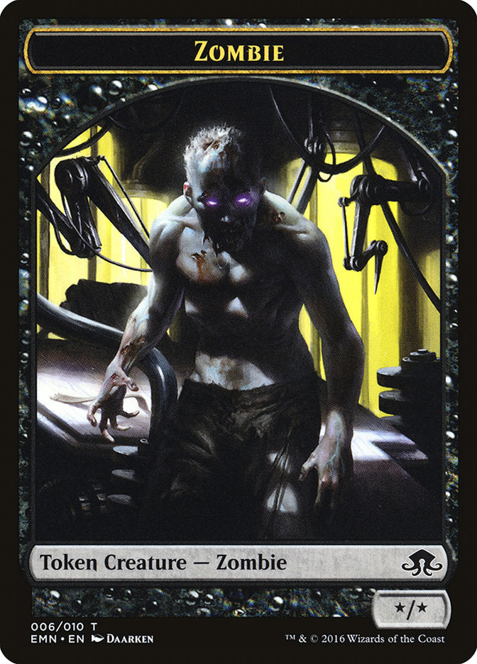 Zombie (006/010) [Eldritch Moon Tokens] | Sanctuary Gaming