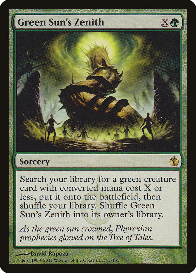 Green Sun's Zenith [Mirrodin Besieged] | Sanctuary Gaming