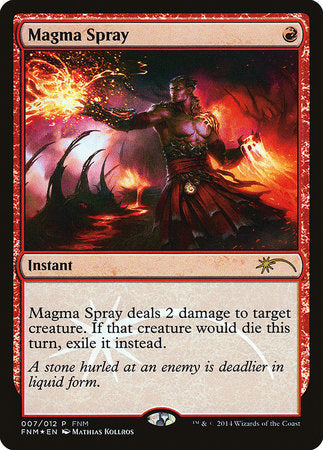Magma Spray [Friday Night Magic 2014] | Sanctuary Gaming