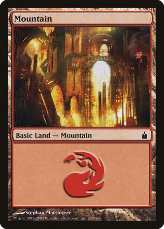 Mountain (299) [Ravnica: City of Guilds] | Sanctuary Gaming