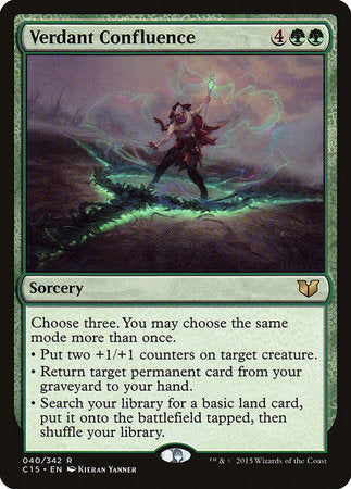 Verdant Confluence [Commander 2015] | Sanctuary Gaming