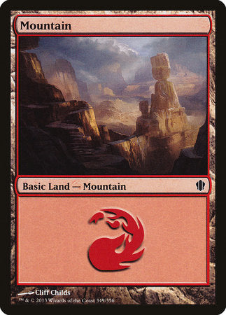 Mountain (349) [Commander 2013] | Sanctuary Gaming
