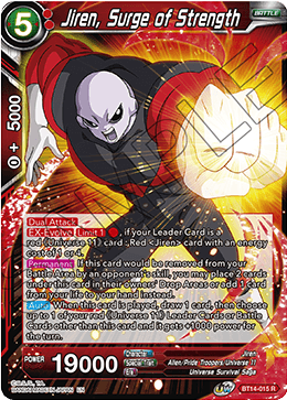 Jiren, Surge of Strength (BT14-015) [Cross Spirits] | Sanctuary Gaming