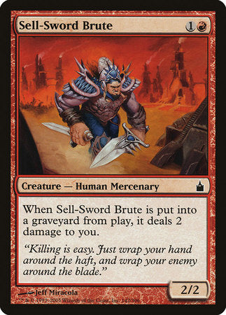 Sell-Sword Brute [Ravnica: City of Guilds] | Sanctuary Gaming