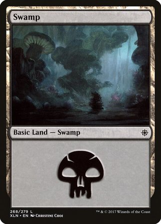 Swamp (268) [Ixalan] | Sanctuary Gaming