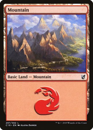 Mountain (297) [Commander 2019] | Sanctuary Gaming