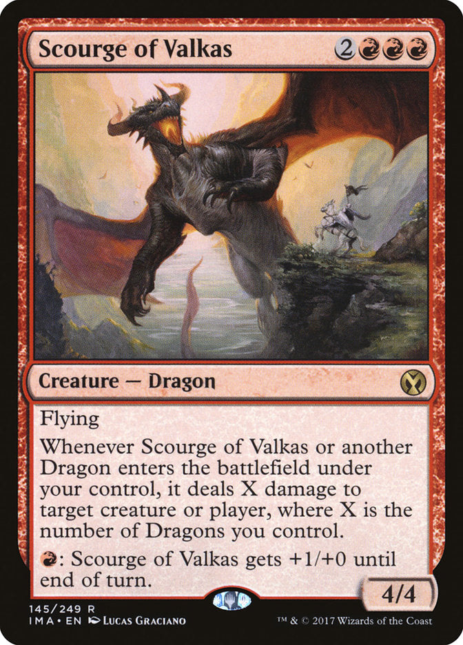 Scourge of Valkas [Iconic Masters] | Sanctuary Gaming