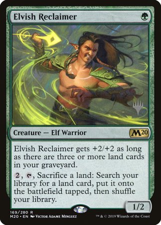 Elvish Reclaimer [Core Set 2020 Promos] | Sanctuary Gaming