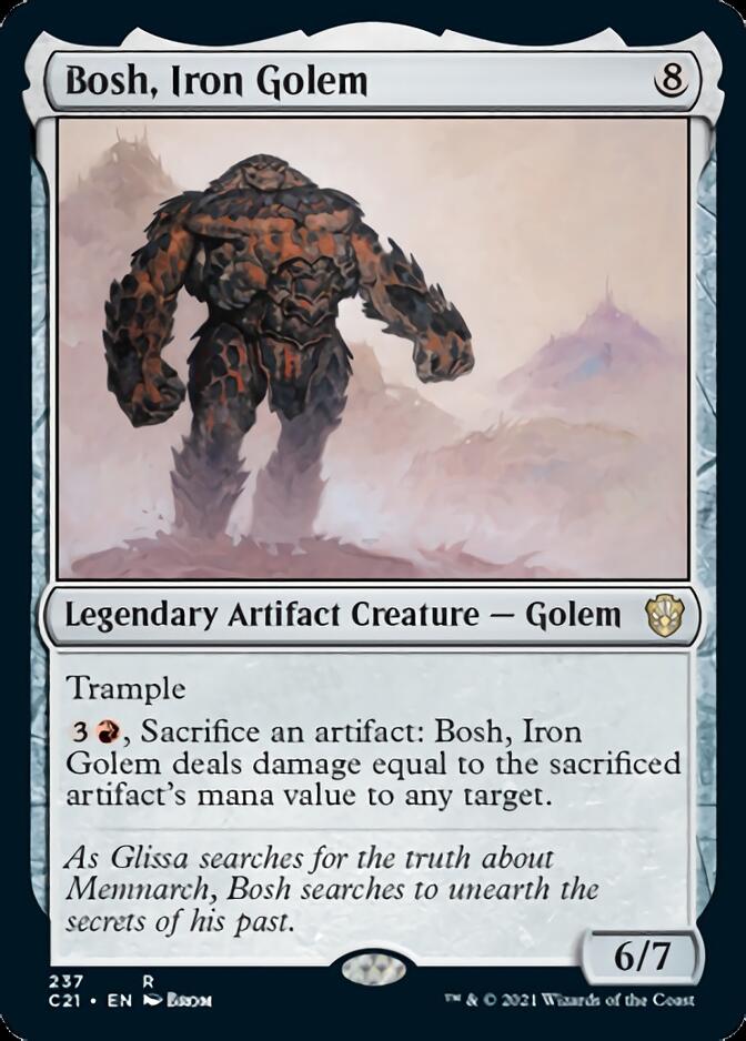 Bosh, Iron Golem [Commander 2021] | Sanctuary Gaming