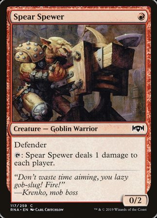 Spear Spewer [Ravnica Allegiance] | Sanctuary Gaming