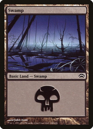 Swamp (142) [Planechase 2012] | Sanctuary Gaming
