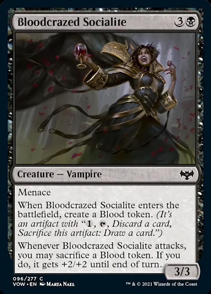 Bloodcrazed Socialite [Innistrad: Crimson Vow] | Sanctuary Gaming