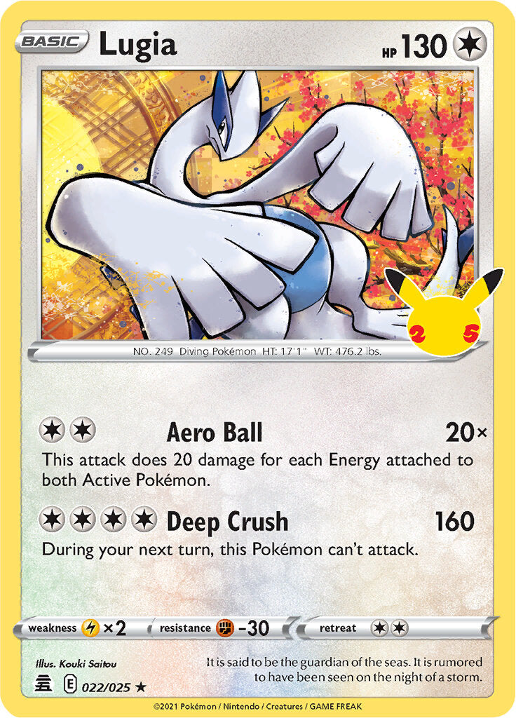 Lugia (022/025) [Celebrations: 25th Anniversary] | Sanctuary Gaming