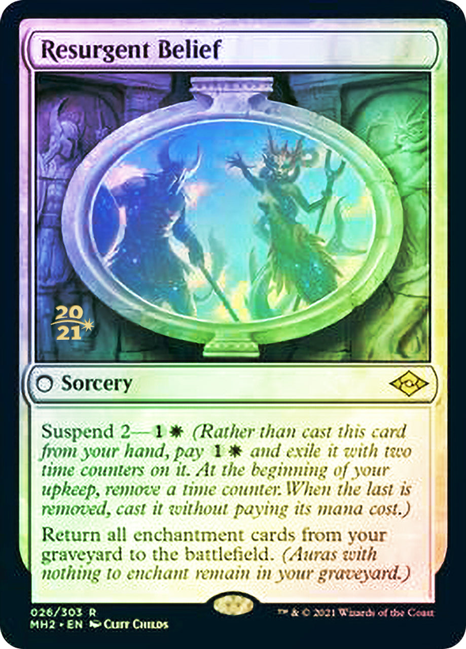 Resurgent Belief [Modern Horizons 2 Prerelease Promos] | Sanctuary Gaming