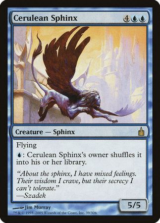 Cerulean Sphinx [Ravnica: City of Guilds] | Sanctuary Gaming