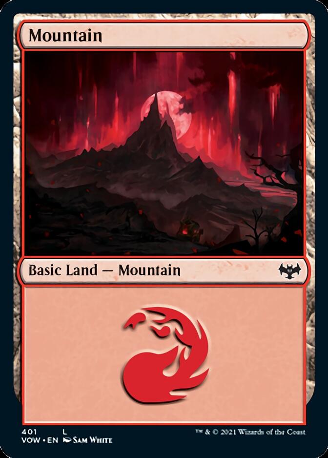 Mountain (401) [Innistrad: Crimson Vow] | Sanctuary Gaming