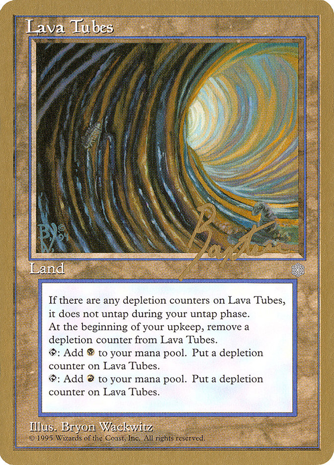 Lava Tubes (George Baxter) [Pro Tour Collector Set] | Sanctuary Gaming