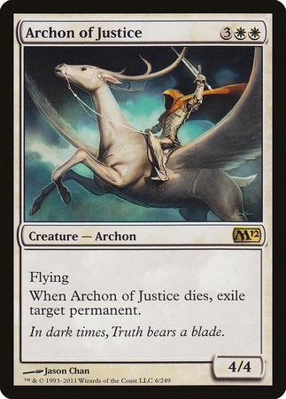 Archon of Justice [Magic 2012] | Sanctuary Gaming