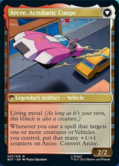 Arcee, Sharpshooter // Arcee, Acrobatic Coupe [Universes Beyond: Transformers] | Sanctuary Gaming