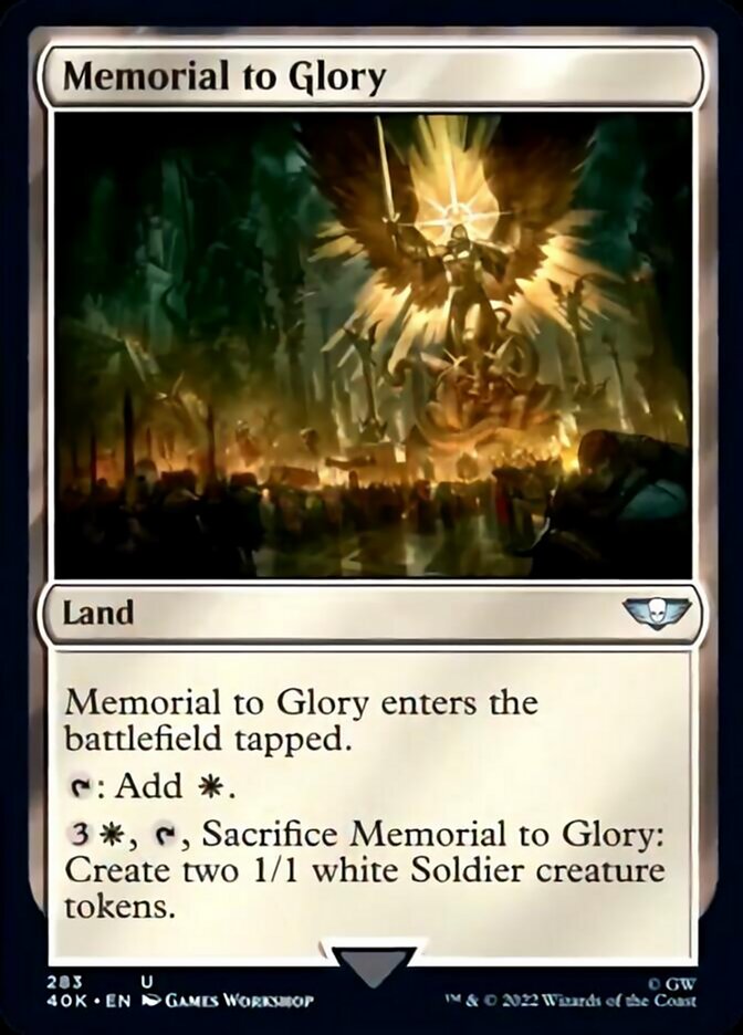 Memorial to Glory [Universes Beyond: Warhammer 40,000] | Sanctuary Gaming