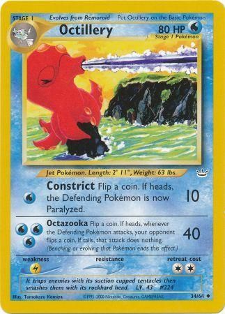 Octillery (34/64) [Neo Revelation Unlimited] | Sanctuary Gaming
