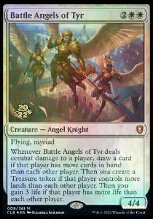 Battle Angels of Tyr [Commander Legends: Battle for Baldur's Gate Prerelease Promos] | Sanctuary Gaming