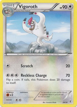 Vigoroth (28/30) [XY: Trainer Kit 1 - Bisharp] | Sanctuary Gaming