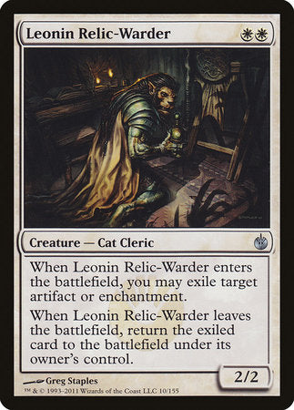 Leonin Relic-Warder [Mirrodin Besieged] | Sanctuary Gaming
