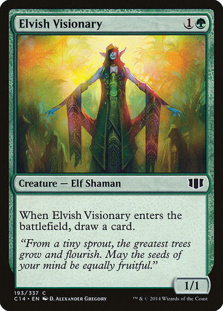 Elvish Visionary [Commander 2014] | Sanctuary Gaming