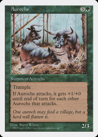 Aurochs [Fifth Edition] | Sanctuary Gaming