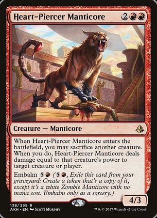 Heart-Piercer Manticore [Amonkhet] | Sanctuary Gaming