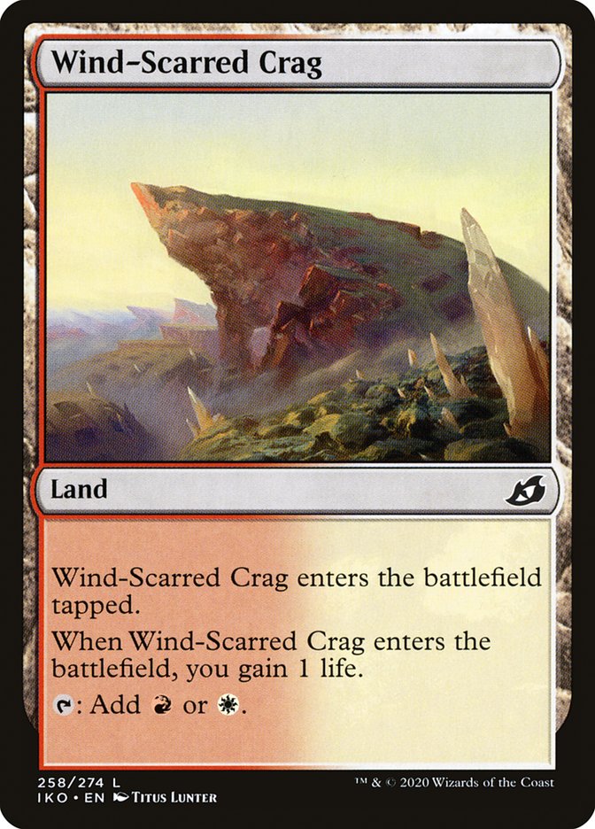 Wind-Scarred Crag [Ikoria: Lair of Behemoths] | Sanctuary Gaming