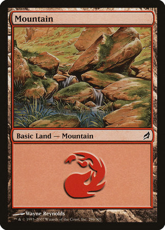 Mountain (296) [Lorwyn] | Sanctuary Gaming