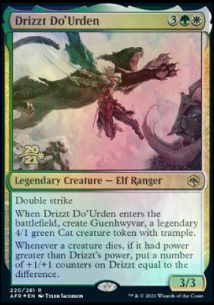 Drizzt Do'Urden [Dungeons & Dragons: Adventures in the Forgotten Realms Prerelease Promos] | Sanctuary Gaming