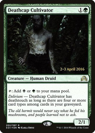 Deathcap Cultivator [Shadows over Innistrad Promos] | Sanctuary Gaming