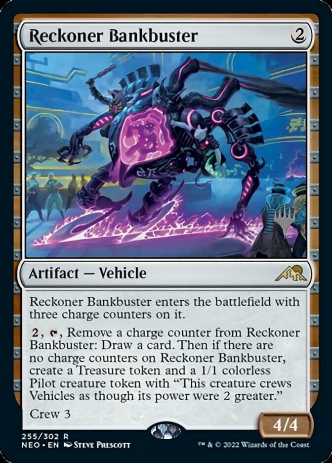 Reckoner Bankbuster (Promo Pack) [Kamigawa: Neon Dynasty Promos] | Sanctuary Gaming